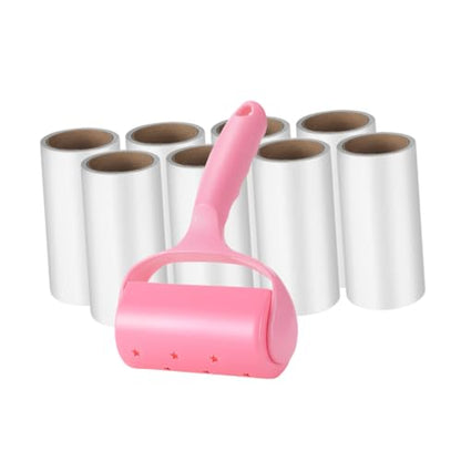 Lint Binding Roller Kit Shaver Lint Remover Fuzz Remover for Dryer Pet Hair Hair Sweeper Portable Sticky Cleaning Rollers for Home