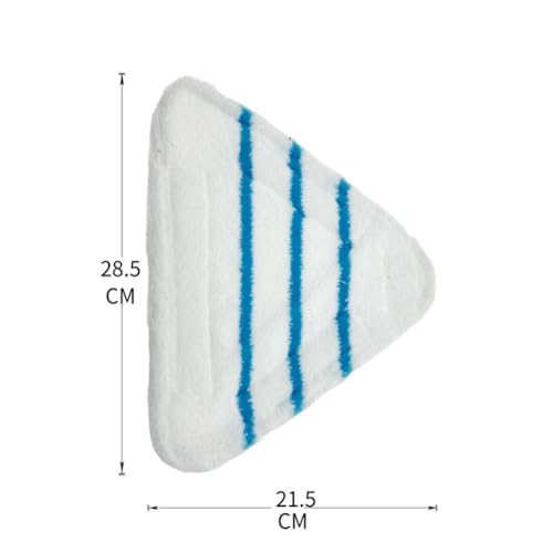 2Pcs mop pads Compatible with GOODMANS 10 in 1 Steam Mop Pads Steam Cleaning Floor Mats 35459X2 Washable Reusable Replacement Mopping Cloth