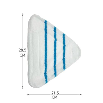 2Pcs mop pads Compatible with GOODMANS 10 in 1 Steam Mop Pads Steam Cleaning Floor Mats 35459X2 Washable Reusable Replacement Mopping Cloth