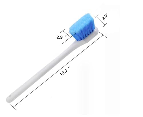 Long Handle Cleaning Brush, with Soft Bristles, Powerful Cleaning for Sink, Floor, Kitchen, Bathtub
