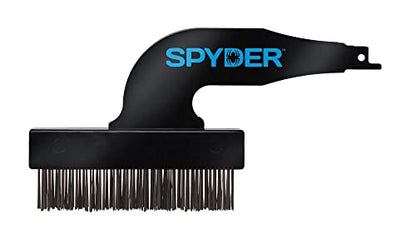 Spyder 400002 Wire Brush Reciprocating Saw Attachment - style: Carbon Steel Blister Pack