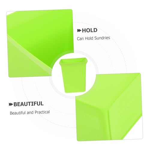 Hemobllo Cleaning Supplies Caddy Portable Plastic Organizer with Spacious Design for Home and Hotel Use Easy to Clean and Tool Holder Green - color: Light Green