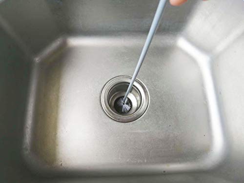 59 Inch Drain Cleaner Brush, Pipe Cleaner Clog Remover for Cleaning Sink, Bathtub,kitchen, AC Pipe,Shower Drain