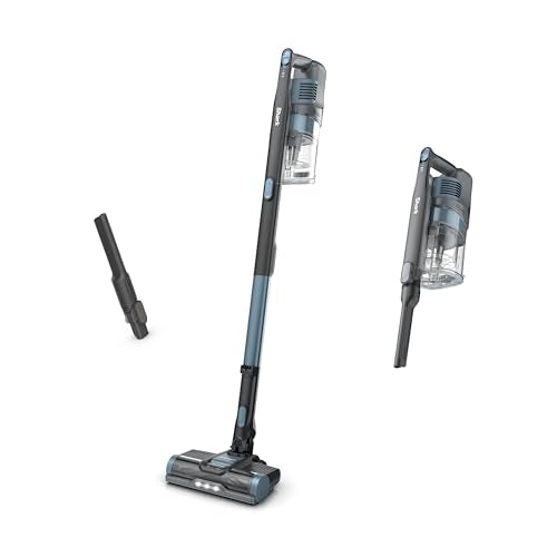 Shark Pet Cordless Stick Vacuum | XL Dust Cup, LED Headlights, Removable Handheld Vac, Crevice Tool | Portable Vacuum for Pet Hair | Carpet & Hard Floors | 40-Min Runtime | Ice Blue | IX141AMZ - color: Gray