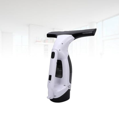 Window Vacuum, 1.2KPa Suction 2000mAh Battery Cordless 11 Inch Vane/Wing Electric Window Cleaner, Squeegee with Detachable Water Tank for Glass Mirrors Tiles