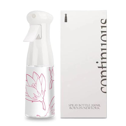 Hair Spray Bottle,Continuous Water Mister Empty Spray for Hairstyling, Cleaning, Plants, Misting and Skin Care - color: pink