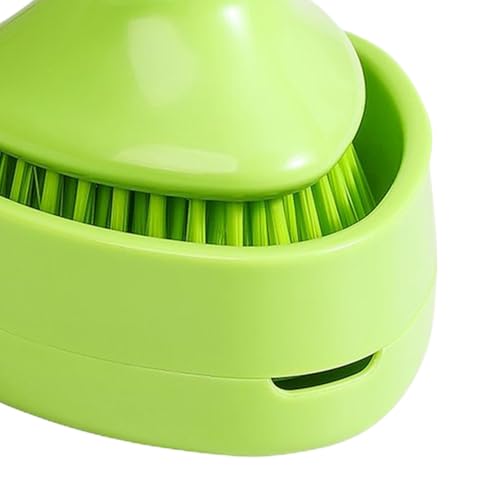 Dish Brush - Soap Dispenser Scrubber | Dishwasher Brush with Built-in Soap Dispenser and Holder, Ideal for Cleaning Pots, Pans, Sinks, Stoves, Utensils