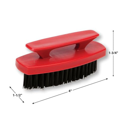 Performance Tool 20222 Heavy Duty Nylon Bristle Brush with Easy Grip Handle for Tough Cleaning Jobs