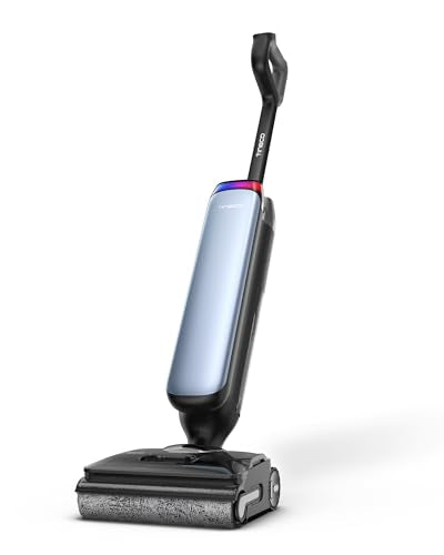 Tineco Floor One S9 Artist Pro Wet Dry Vacuum Cleaner, 22kPa Suction, 360° SmoothDrive, Anti-Tangle Design, 185°F Flashdry, 75 Min Runtime, Dual-Edge Cleaning, 180° Lay-Flat - style: S9 Artist Pro