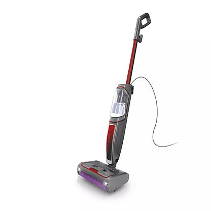 Shark Steam Pickup 3-in-1 Steam Mop Pickup Debris, Deep Scrubs, Steam, & Sanitizes Sealed Hard Floors - All At Once, Lightweight Steam Cleaner for Home with Sealed Hard Floors (Renewed) (Red) - color: Red