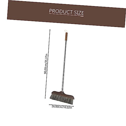 FOMIYES Push Broom with Durable Bristles for Home Cleaning Heavy Duty Floor Sweeper with Handle for Indoor and Outdoor Use for Kitchens and Offices
