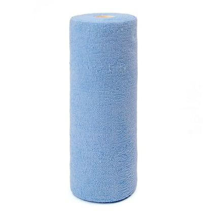 Eforcase Cleaning Towels Disposable Dish Cloths Microfiber Reusable Handy Cleaning Wipes Multi-Purpose Towel Roll Reusable Cleaning Cloths House Kitchen Cleaning Cloth Wiping Dishcloths,20 Count - color: Light Blue