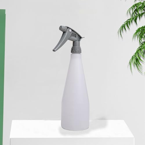 YiZYiF 27oz Acid Resistant Spray Bottle – Adjustable Nozzle, Built-in Dilution Scale, Heavy Duty Plastic for Gardening Grey One Size - color: Grey
