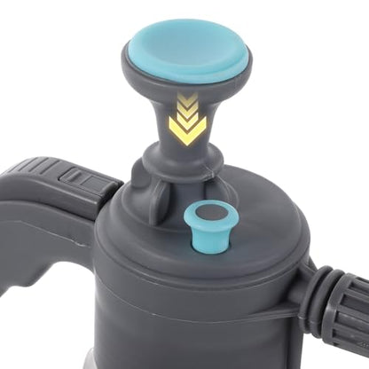 Lurrose Heavy-Duty 3l Pump Spray Bottle with Adjustable Nozzle and Extension Wand, Pressure Water Sprayer for Gardening, Car Cleaning, Indoor Plants, and Outdoor Watering