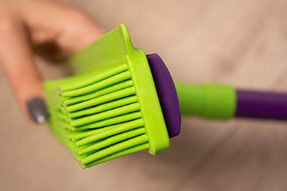 York Fitness Rubber Broom with Telescopic Handle York Prestige, zzzz-s, Multicolor