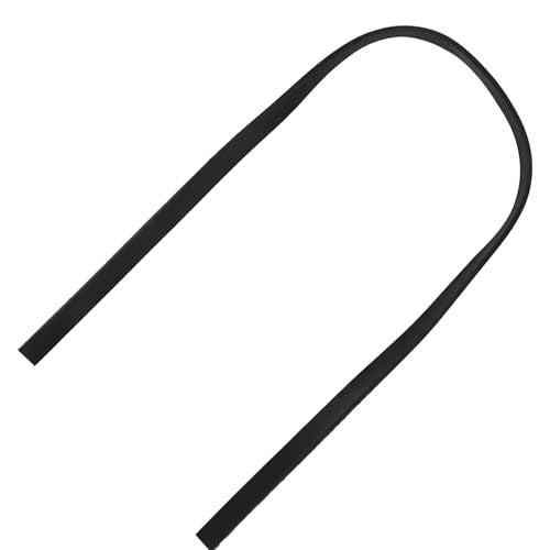 Squeegee Replacement Stainless Steel Rubber Strip 105cm 41.3 Inches for Window Glass Wiper Cleaner, Streak Free Finish for Bathroom Kitchen Car Mirror Glass Surface