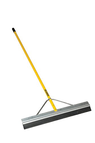 Midwest Rake 76822 S550 Professional Series Seal Coat Squeegee with Powder-Coated Aluminum Cushion Grip Handle, 30" Rubber Blade - size: 30" Rubber Blade, style: 66" Powder-Coated Aluminum - Oversized 1.375" Handle Diameter