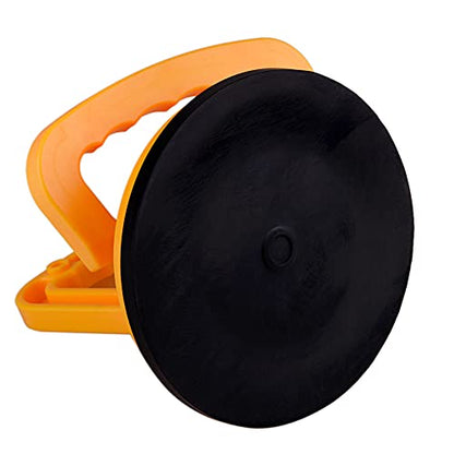 IMT 4.9" Glass Suction Cup Tiles Window Lifter, Power Grip Vacuum Lifter for Glass/Tiles/Mirror/Granite Lifting, Dent Repair Sucker Plate, Double Handle Locking - size: 5"