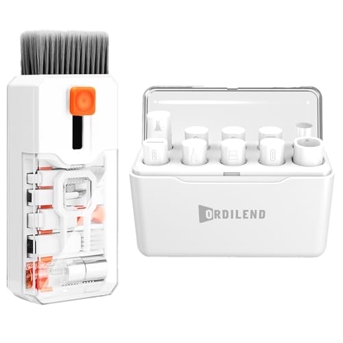 Ordilend Keyboard Cleaning Kit Laptop Cleaner +iPhone Cleaning Kit White