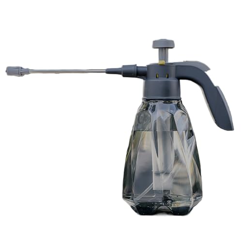 Pressure Spray Bottle 1.5 L Plastic Pressurized Spray Bottle with 360° Adjustable Nozzle Plant Comfortable Handle Bottles for Plants and Other Cleaning Solutions Pressure