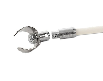 RLE24PRO Pro Rotary Dryer Vent Cleaning System, Removes Lint, Extends Up to 24’ - style: 24' Button-Link Kit