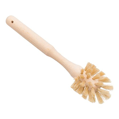 Redecker Espresso Cup Cleaning Brush, Soft Horsehair Bristles, 8.5 Inch Brush for 2 to 4 oz Cups, Made in Germany - size: 8-2/3-Inches