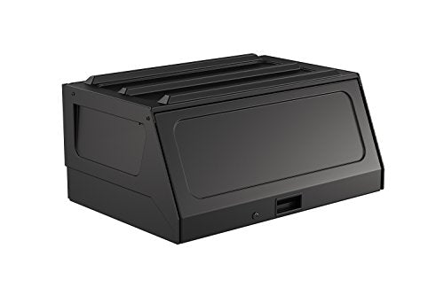 Suncast Commercial Locking Hood for Housekeeping Carts, Secure and Durable Accessory for Securing Supplies, Easy Installation, Black - style: Locking Hood