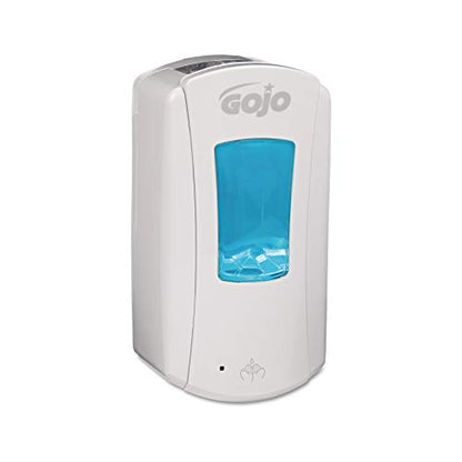 GOJO LTX-12 Touch-Free Foam Hand Soap Dispenser, White, for 1200 mL GOJO LTX-12 Hand Soap Refills (Pack of 1) - 1980-01 - color: White