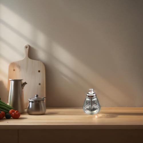 1 Pc 180 ml/6 Oz Empty Glass Dispenser Bottle for Nail Polish Reusable Thick Press Container Pump Push Down Dispenser, with Metal Core and Dust Cover