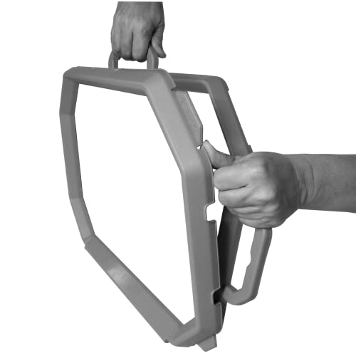 Set of 2 multipurpose portable grocery & trash bag opener. Home & outdoor trash management: use for yard work, picnics, cleanup events, craft rooms, laundry rooms - size: 1 Count (Pack of 2)