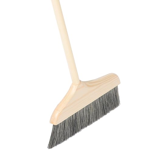 Long Handle Telescopic Broom for Floor Cleaning Soft Brush Sweeping Broom Reusable Soft Bristles Home Office Use