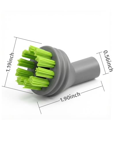 6 Pack Steam Cleaner Brush Attachments for Tile & Grout,Includes Scraper & Brushes,Compatible with Bissell SteamShot 39N7A 39N7V 2994B, with Perfect Seal Design