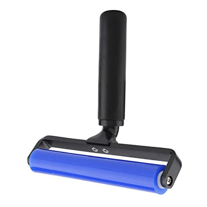 Ejoyous Lint Roller, Silicone Manual Dust Removal Roller Anti Static Cleaner Screen Film Roller for Household Remove Dirt Dust Hair (12 Inch) - size: 12 Inch