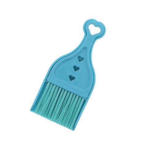 Mini Broom and Dustpan Set - Blue - color: Blue