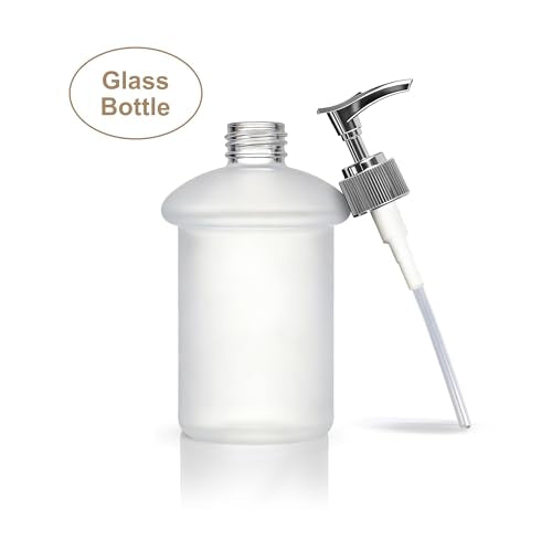 Bathroom Lavatory Soap Lotion Dispenser Pump Wall Mount with SUS304 Stainless Steel Holder (Single Soap Dispenser) - size: Single Soap Dispenser
