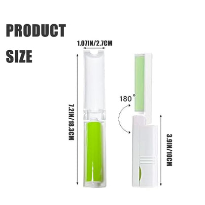 Mini Reusable Lint Roller 8 Pack, Washable Sticky Lint Roller Portable Travel Cat Dog Pet Hair Remover Cleaner with Cover for Clothes, Travel, Home - size: 8 Pack Mini Size