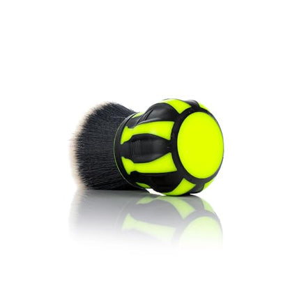 Detail Factory - Curveball XL Synthetic Brush - Ultra Soft Bristles, Comes with Storage Rack, Covers Large Area Inside or Outside Vehicles - Octane Ectoplasm - color: Black/Lime