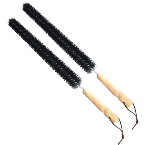 2Pcs Dryer Vent Cleaner Kit, 16 inch Dryer Lint Brush, Refrigerator Long Coil Brush, Flexible Lint Remover, Household Cleaning Supplies, Removing Dust and Pet Hair