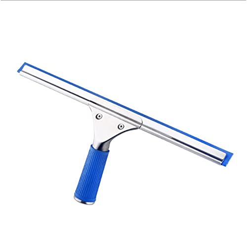 18 Inch Window Squeegee with Removable Blade Windows Clean Glass Cleaning Water Wiper (18in/45cm, Blue) - color: Blue, size: 18in/45cm
