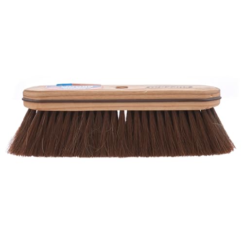 Refill Head for Kitchen and Home – Heavy Duty Household Broom for Easy Sweeping Dust and Wisp Floors and Corners (Horsehair) - color: Horsehair, size: 1 Pack Head
