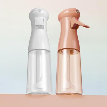 Spray Bottle For Hair, Continuous Mister Empty Spray Bottles, Ultra Fine Mist Water Sprayer for Hairstyling, Cleaning, Plants, Barbers, Salons, Essential Oil Scents - 2 Pack 6.8 OZ, White & Terracotta - color: White & Terracotta, 2 Pack