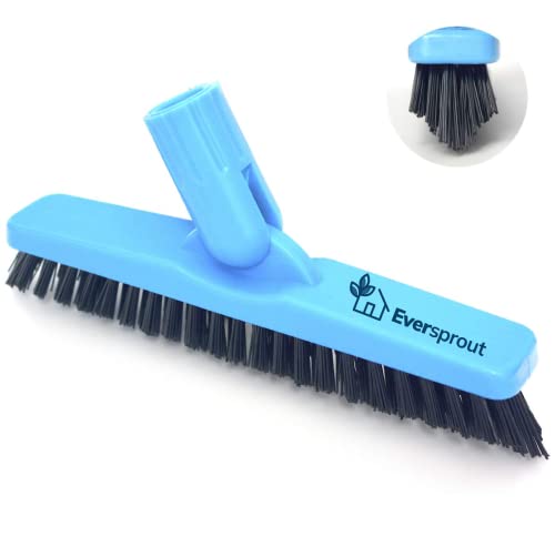 EVERSPROUT Grout Cleaning Brush Scrubber, Stiff V-Shaped Scrub Bristles Built for Corners & Tough Grime, Swivel Scrub Brush & Grout Cleaner for Shower, Bathroom, Tile, Floor, Attachment Cleaner Only