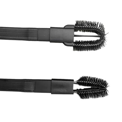 Flexible Flat Crevice Tool 35mm Hose Adapter Vacuum Cleaner Nozzle Household Cleaning Tool with Cleaning Brush