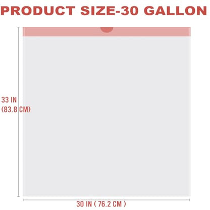 BEIDOU-PAC 30 Gallon Trash Bags Drawstring, 150 Count, White | Unscented | Heavy Duty Multi-purpose Garbage Bags Can Liners for Business Home Kitchen Commercial and Industrial - style: 30 Gallon |150 Count
