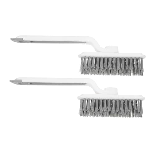Zerodeko 2pcs Rotatable Gaps Cleaning Brushes for and Corners Ergonomic Groove Cleaner Tools Lightweight and Portable Crevice Brushes for Cleaning