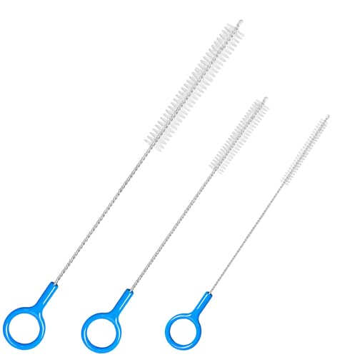 Extra Long Straw Cleaner Brush with Durable Nylon Bristles | Perfect for Reusable Straws, Baby Bottles, Tumblers, Sippy Cups & Narrow Tubes