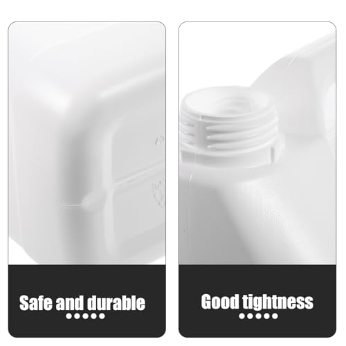 Soap Dispenser Plastic Chemicals Jug Gallon Jug Holder Plastic Bottle for Soap Detergent Garage Liquid Storage Container 5L Dispenser Laundry