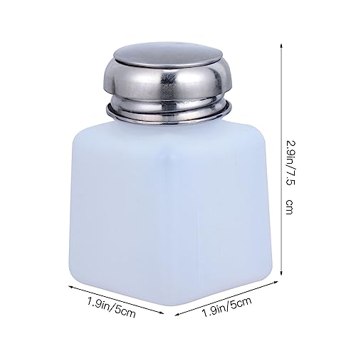 FOMIYES 3pcs Static Press Bottles Squeeze Wash Bottles for Alcohol Refillable Containers for Labs Industry and Daily Use