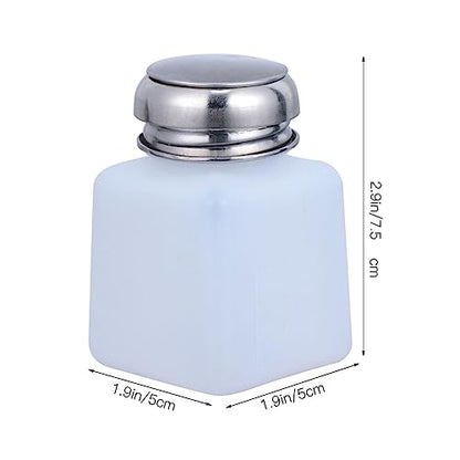 FOMIYES 3pcs Static Press Bottles Squeeze Wash Bottles for Alcohol Refillable Containers for Labs Industry and Daily Use