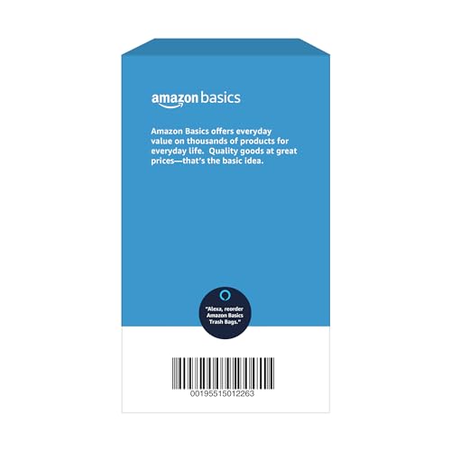 Amazon Basics Trash Bags, 30 Gallon, 50 Count | Drawstring | Multipurpose | Pack of 2 - size: 50 Count (Pack of 2)